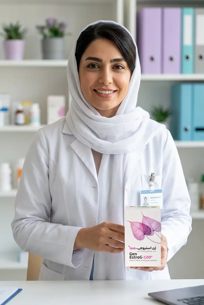 زن میانسال با آرامش