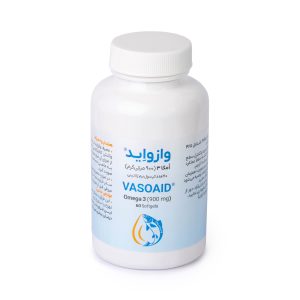 بطری کپسول امگا ۳ وازواید